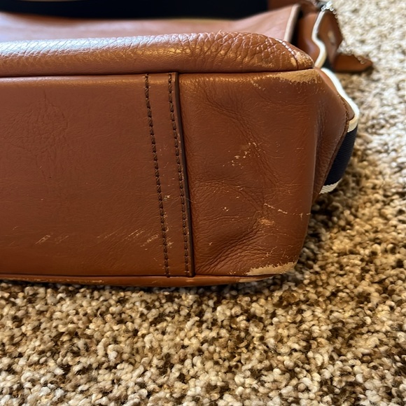 16” Coach Men’s Messenger Map Bag - Picture 3 of 7